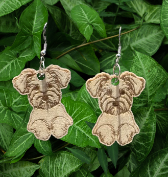 Dog Earrings