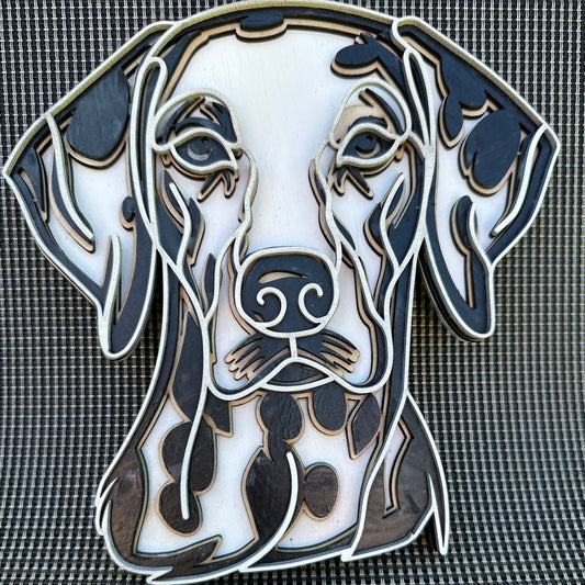 Multi Layered Dog Heads