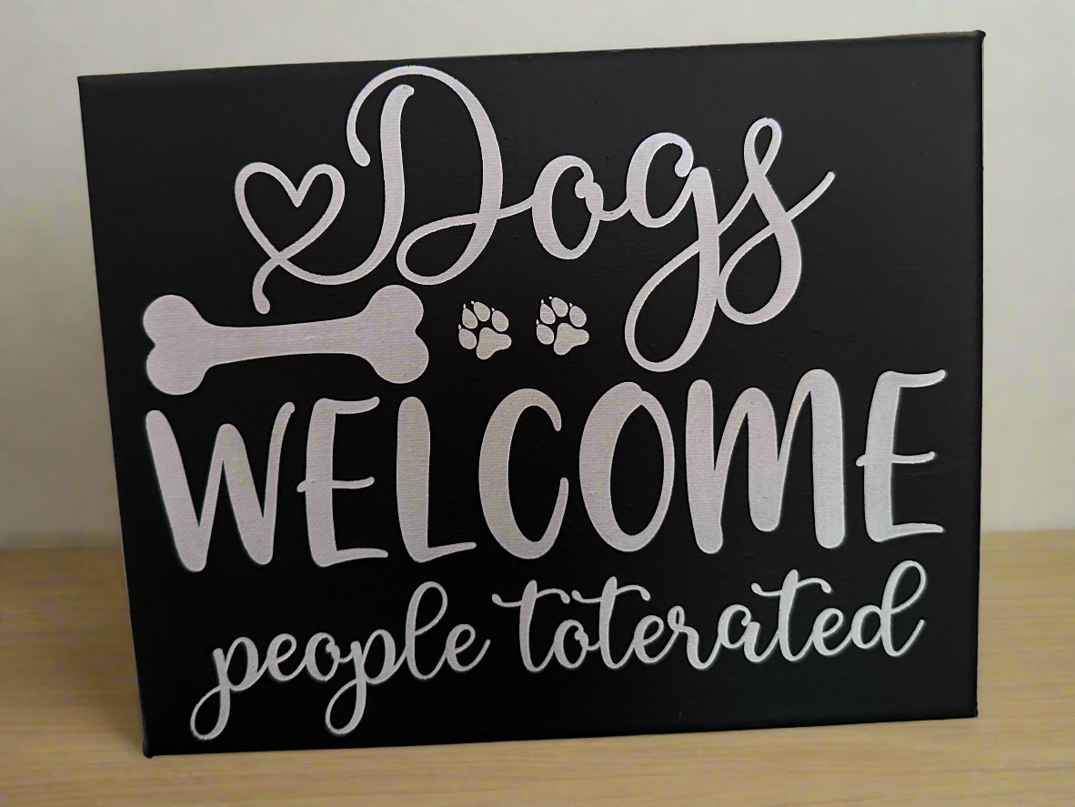 Custom Laser Canvas Art